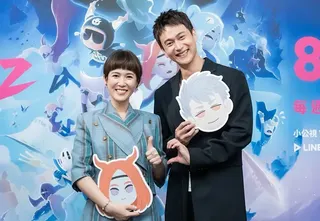 劉冠廷（右）、孫可芳夫妻是獎項常客。翻攝IG @babybean1102