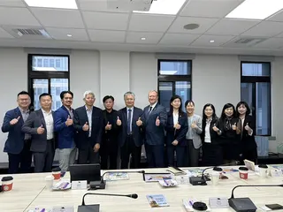 教育部政次劉國偉接見普渡大學訪團，樂見台美教育及科技合作。 圖／業者提供