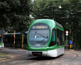 A Milan tram