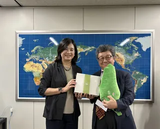 交通部觀光署署長陳玉秀與日本旅行業協會（JATA）深化雙方合作。（圖／觀光署提供）