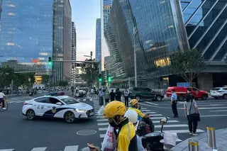 事發後的現場