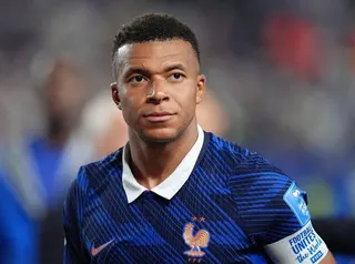 法國球員姆巴佩（Kylian Mbappe）。(路透)