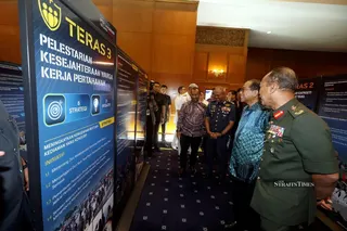 Defence Minister Datuk Seri Mohamed Khaled Nordin said the ministry is evaluating offers from the four countries based on key criteria to ensure the chosen system meets the operational requirements of the Royal Malaysian Navy (RMN), particularly for the Littoral Combat Ship (LCS). - NSTP/HAIRUL ANUAR RAHIM