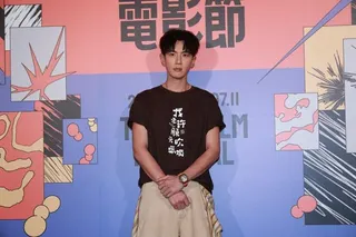 柯震東出席新片「我未許願先吹蠟燭」記者會。圖／台北電影節提供