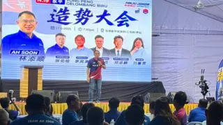 林添顺呼吁选民把焦点放回州选本身，理智选择真正了解地方需求、能为永平争取发展的人民代议士。（取自林添顺面子书）