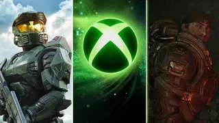 Master Chief, the Xbox logo, Marcus Fenix circa Emergence Day