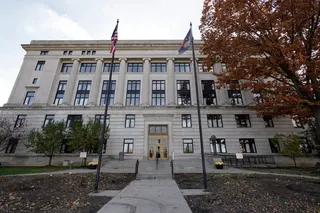 The Genesee County Courthouse in Flint, Michigan. Photo: AP