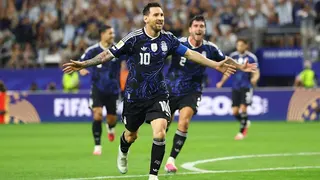 梅西创纪录连七场世杯比赛破门 阿根廷3比1胜约旦