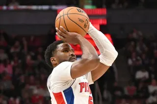 Malik Beasley in action.