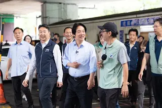 賴清德透露自己二哥也曾是計程車司機，更能體會運將早出晚歸的辛苦。（圖／總統府提供）