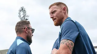Brendon McCullum (left) and Ben Stokes (right)