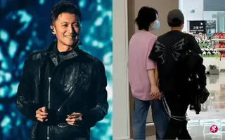 谢霆锋和王菲6月29日现身西安机场，十指紧扣、一路同行。 （左图取自谢霆锋IG、右图取自互联网）