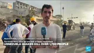 On the ground in Venezuela: 'All the buildings have collapsed'