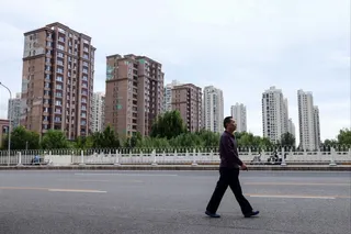 Residential buildings in Beijing on September 15, 2025. China’s property sector, once accounting for roughly a quarter of the economy, has remained sluggish since late 2020, eroding household wealth. Photo: EPA
