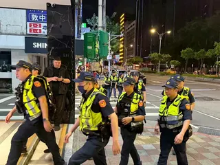 稽查畫面。（圖／警方提供）