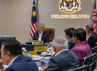 Deputy Prime Minister Datuk Seri Dr Ahmad Zahid Hamidi chairing a meeting of the Cabinet Committee on Foreign Workers. FACEBOOK/ZAHID HAMIDI