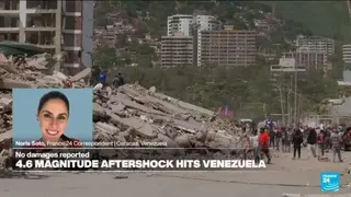 Aftershock hits Caracas as rescue efforts enter critical hours in Venezuela