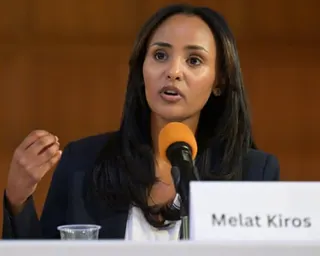 Melat Kiros who has unseated Diana DeGette in Colorado’s first Congressional District.