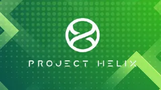 green background with Project Helix logo and name written in white on top