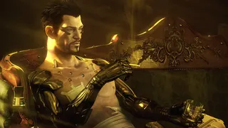 Adam Jensen relaxing