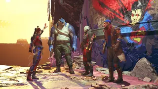 Suicide Squad Kill the Justice League screenshot of the whole crew