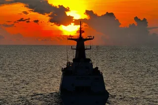 A Chinese coastguard vessel patrols the South China Sea. Photo: Xinhua