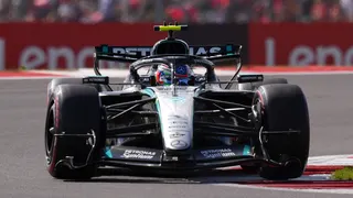 Mercedes' Kimi Antonelli during qualifying for the British Grand Prix