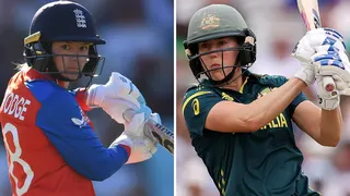 Danni Wyatt-Hodge & Ellyse Perry in batting action