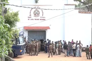 Clashes in Sri Lanka prison