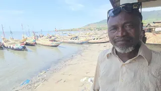 Thomas Turay, president of Sierra Leone's Fishermen's Union