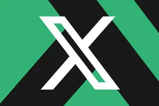 Vector collage of the X logo.
