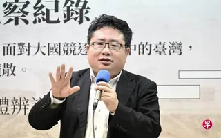 台籍日裔媒体人矢板明夫星期二（7月7日）说，如果遇袭就退却，台湾言论自由会一步步失去。 （取自台湾《自由时报》）