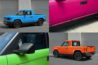 Image may contain Pickup Truck Transportation Truck Vehicle Car Machine and Wheel