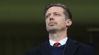 Michael Edwards at a Premier League match