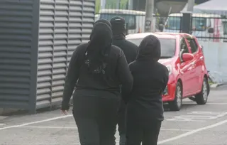 A Form Three female student was charged at the magistrate's court today with attempted murder of her schoolmate on Monday. — NSTP/FAIZ ANUAR