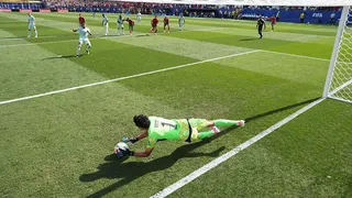 Mbappe's penalty was saved by Yassine Bounou