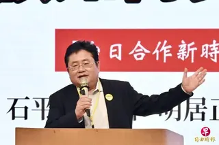 台籍日裔媒体人、印太战略智库执行长矢板明夫星期一（7月6日）在台中被一名廖姓男子挥拳袭击。 （自由时报档案照片）