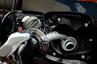 A motorist refuelling with diesel at a petrol station. BERNAMA FILE PIC