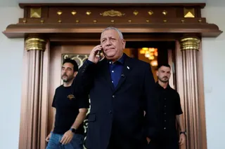 Israeli opposition leader and former Israeli military chief Gadi Eisenkot has kept his positions on the resolution of the Israeli-Palestinian conflict vague.