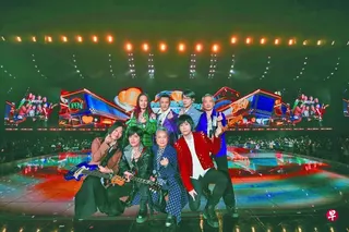 五月天邀请香港组合草蜢担任演唱会嘉宾。 （互联网）