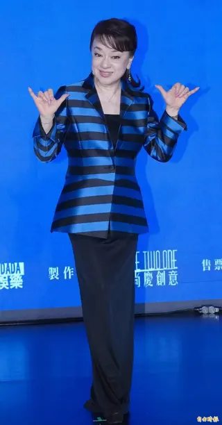 翁倩玉日前來台出席台北電影獎頒獎典禮。(記者潘少棠攝)