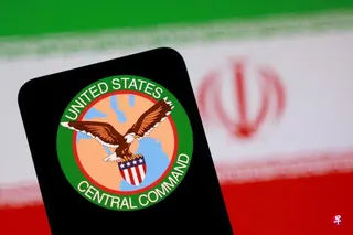由美国海军主导的联合海上信息中心说，对伊朗的海上封锁将于新加坡时间7月15日凌晨4时生效，范围涵盖伊朗整个海岸线，包括港口和石油码头。 （路透社示意图）