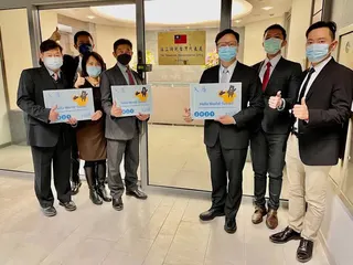我國於2021年在立陶宛首都維爾紐斯設立「駐立陶宛台灣代表處」，這也是我國首個在歐洲以「台灣」為名之代表處。   圖：翻攝自外交部官網（資料照）
