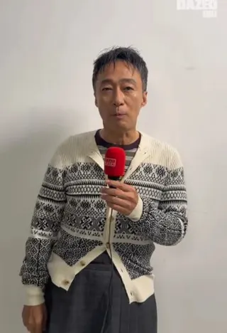 李星民近期在時尚雜誌《DAZED KOREA》公開亮相時明顯消瘦許多。（圖／翻攝自IG @dazedkorea）