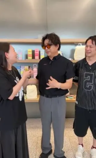 瑪菲司直播，Super Junior成員神童特地到場站台。（圖／翻攝自Halo-Mavis國際連線臉書）