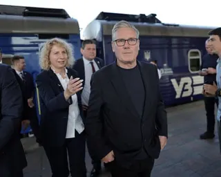 Keir Starmer arrives in Kyiv on Thursday morning