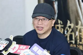 湯昇榮認為「三人行」不可能。記者王聰賢／攝影
