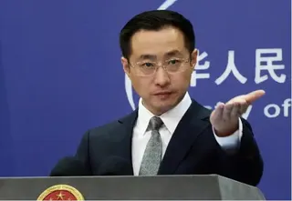 中國外交部發言人林劍。圖／取自中國外交部網站
