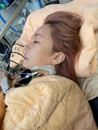 温嵐轉普通病房。（圖／翻攝自温嵐臉書）