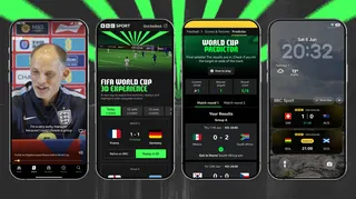 Image showing BBC Sport app features for World Cup 2026